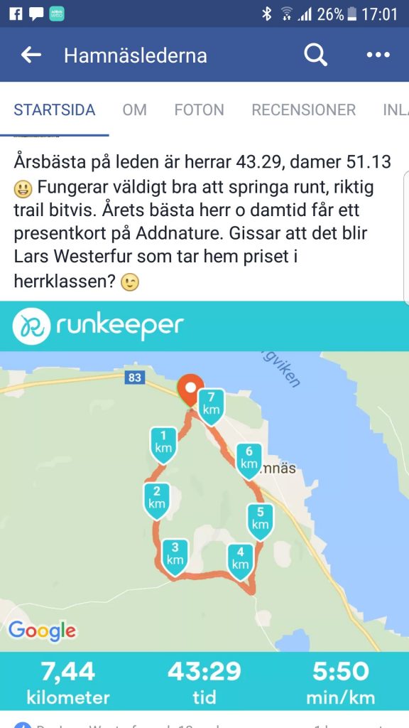 hamnäsleden runkeeper