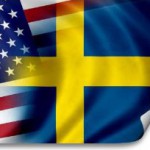 Sverige-USA-flagga