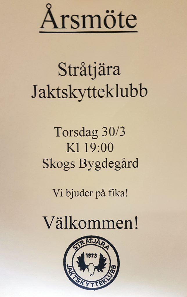 årsmöte jakt